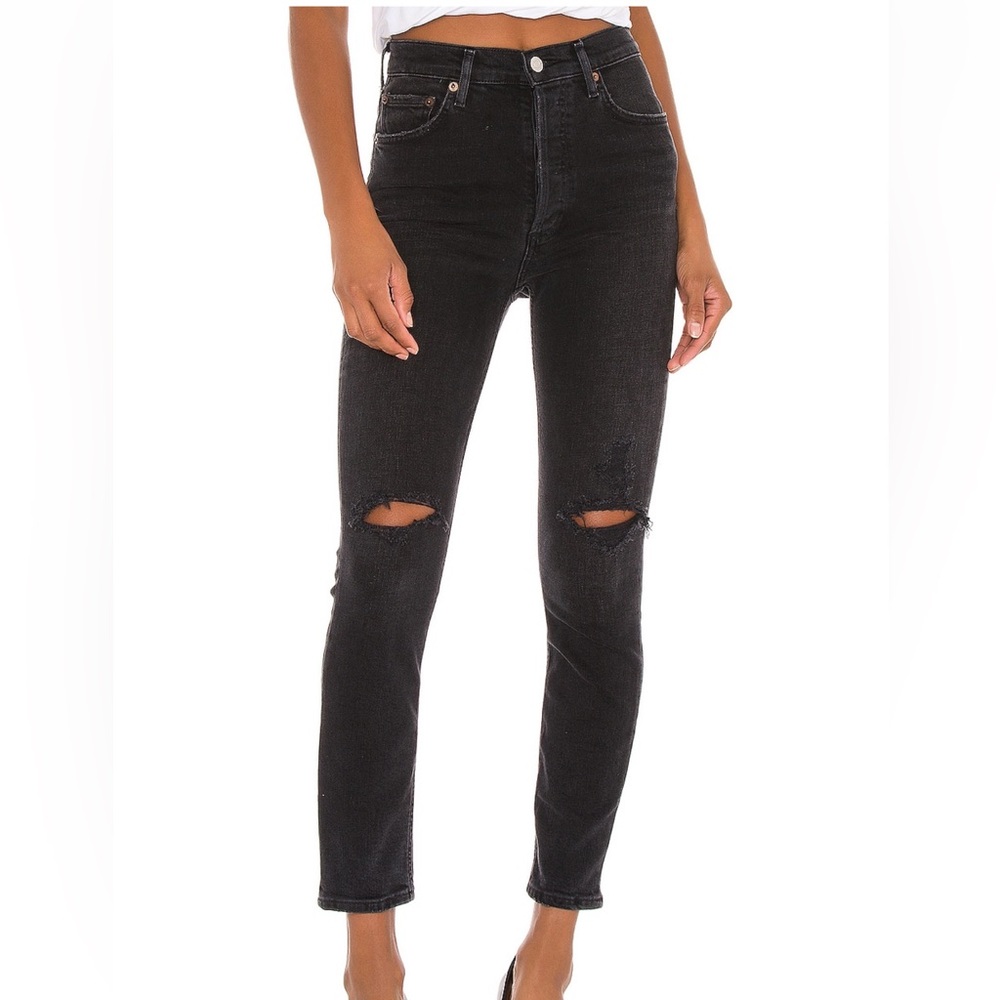 AGOLDE Nico High Rise Slim